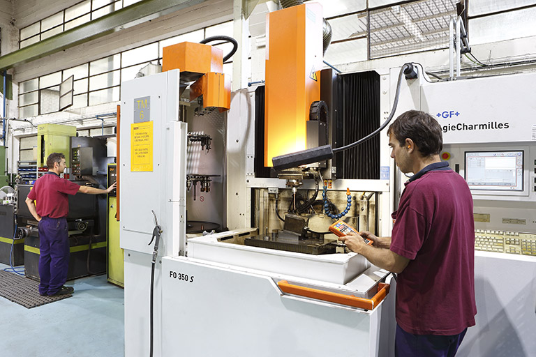 At Metagra we have our own tooling shop for in-house use